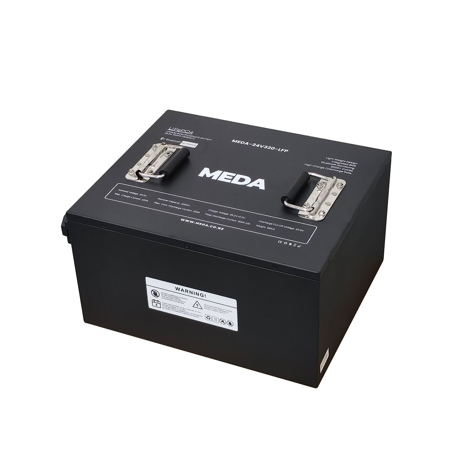 MEDA 24v 320ah Lithium Battery with Bluetooth