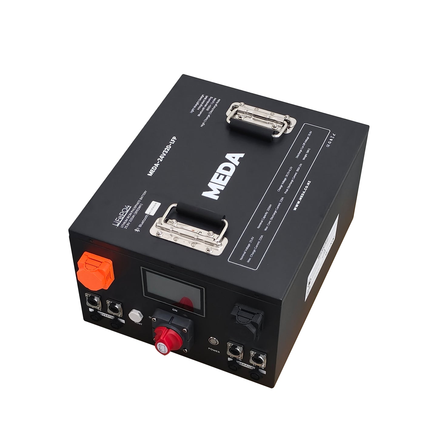 MEDA 24v 320ah Lithium Battery with Bluetooth