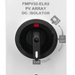 PV Isolator Switch 1200v 32amp IP66 rated