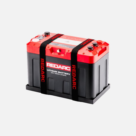 100Ah REDLAB Icon Lithium Battery Tray Bundle | REDARC