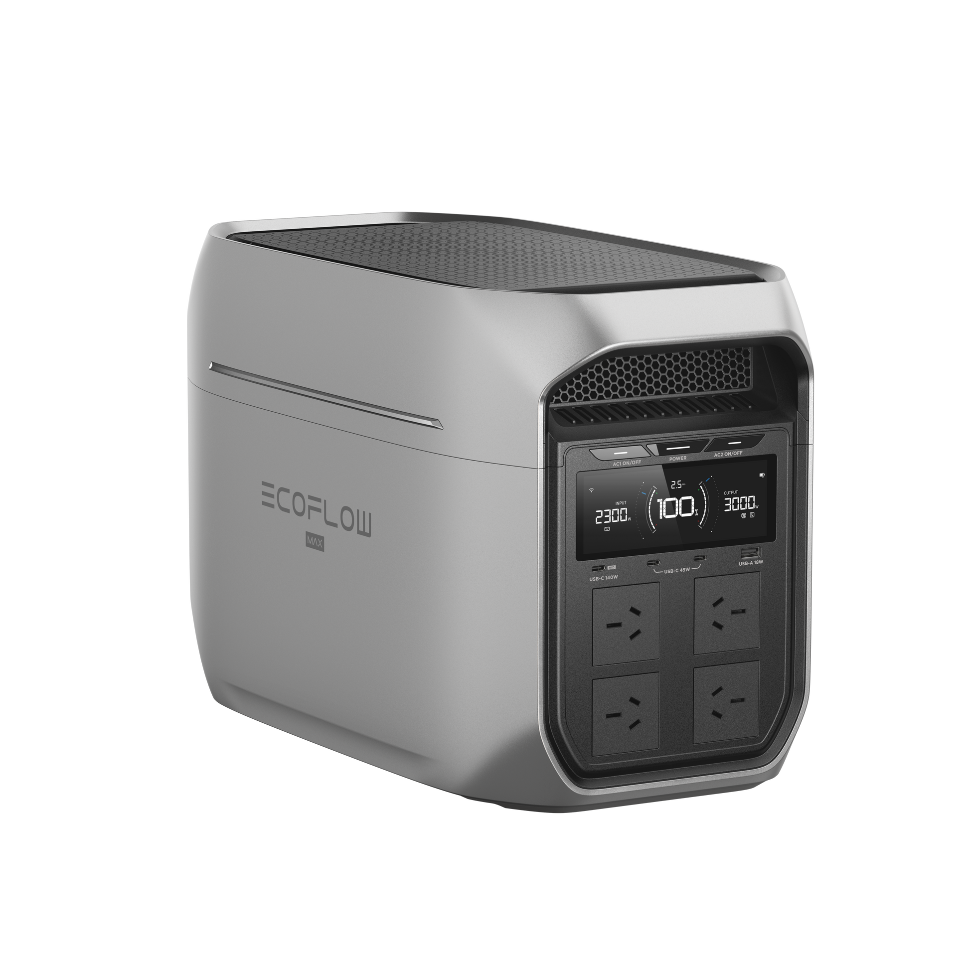 EcoFlow DELTA 3 Max Plus Portable Power Station | 3000W | 2048Wh
