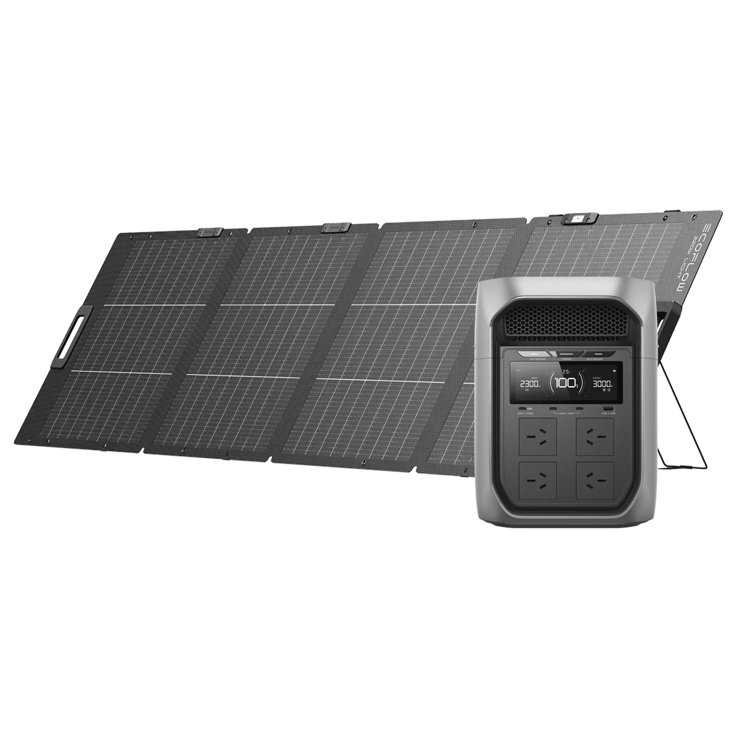 EcoFlow DELTA 3 Max Plus Portable Power Station | 3000W | 2048Wh