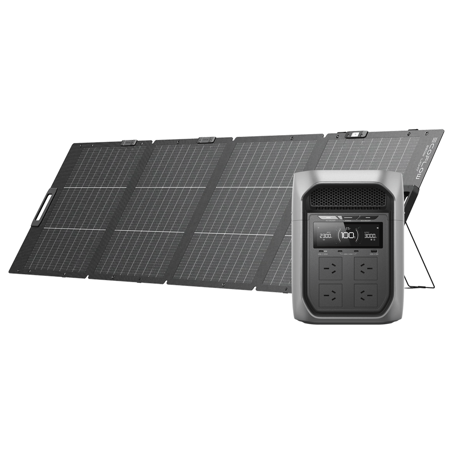 EcoFlow DELTA 3 Max Plus Portable Power Station | 3000W | 2048Wh