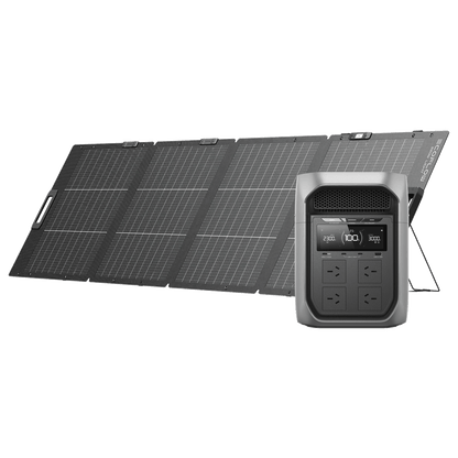 EcoFlow DELTA 3 Max Plus Portable Power Station | 3000W | 2048Wh