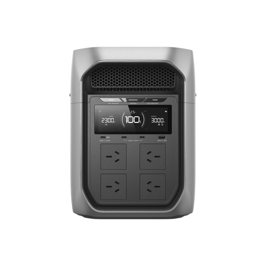 EcoFlow DELTA 3 Max Plus Portable Power Station | 3000W | 2048Wh