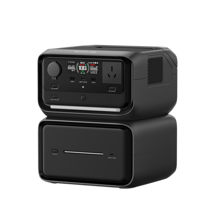 Ecoflow RIVER 3 Max Plus Portable Power Station | 600W | 858Wh