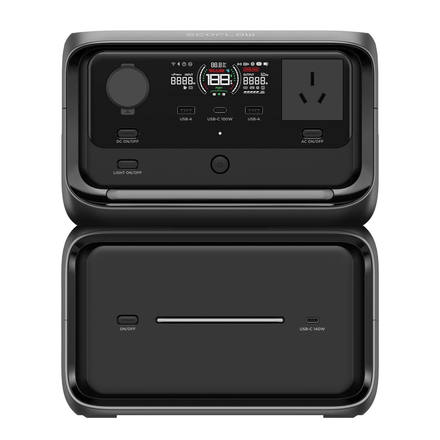 Ecoflow RIVER 3 Max Plus Portable Power Station | 600W | 858Wh