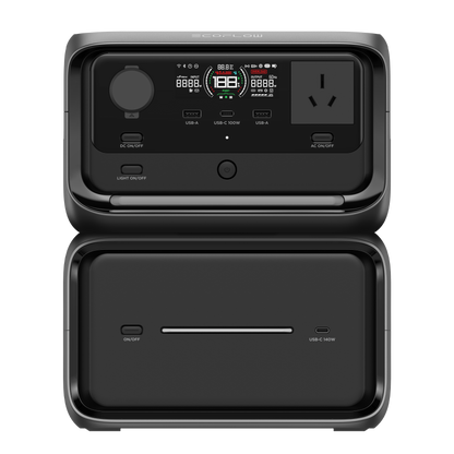 Ecoflow RIVER 3 Max Plus Portable Power Station | 600W | 858Wh