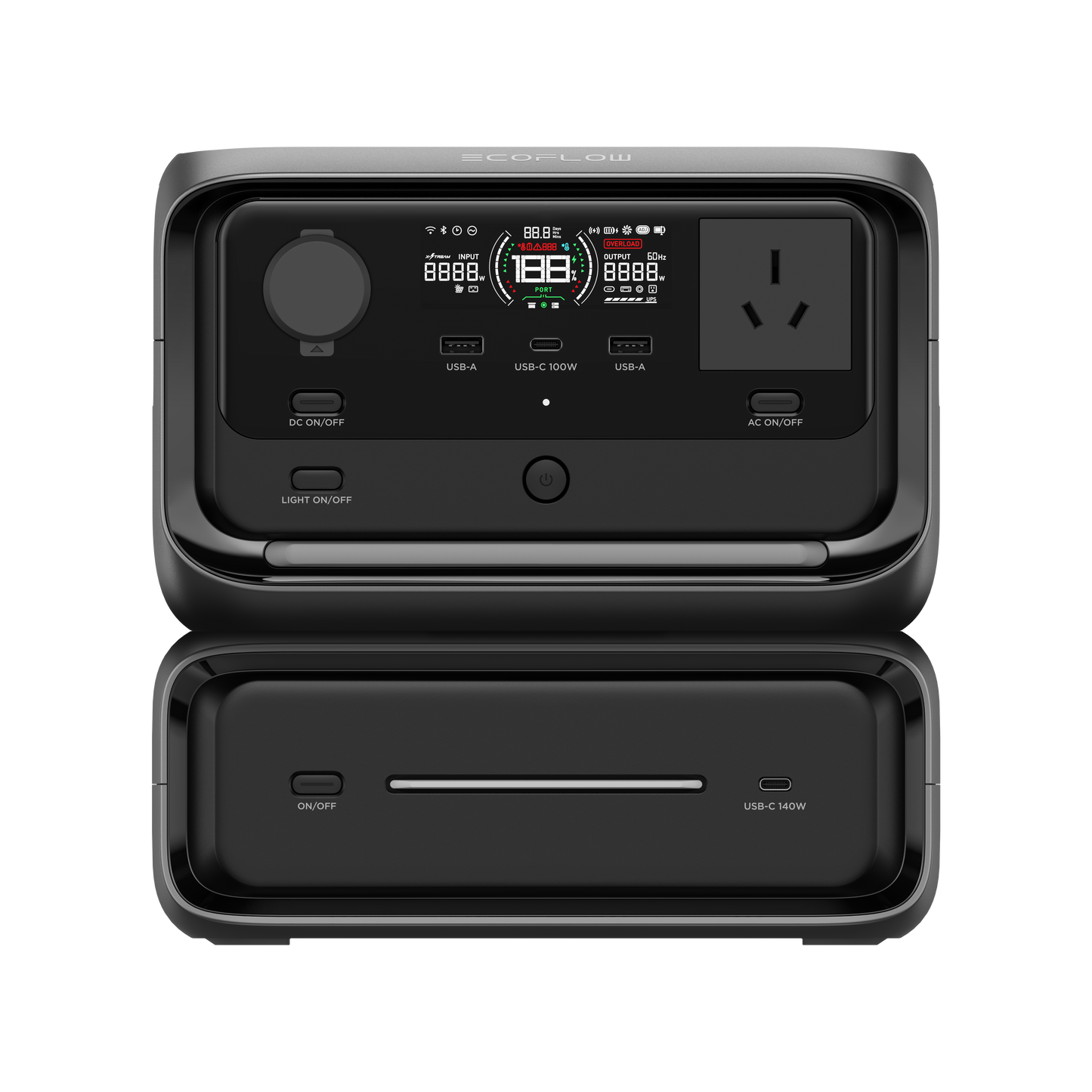 Ecoflow RIVER 3 Max Portable Power Station | 600W | 572Wh