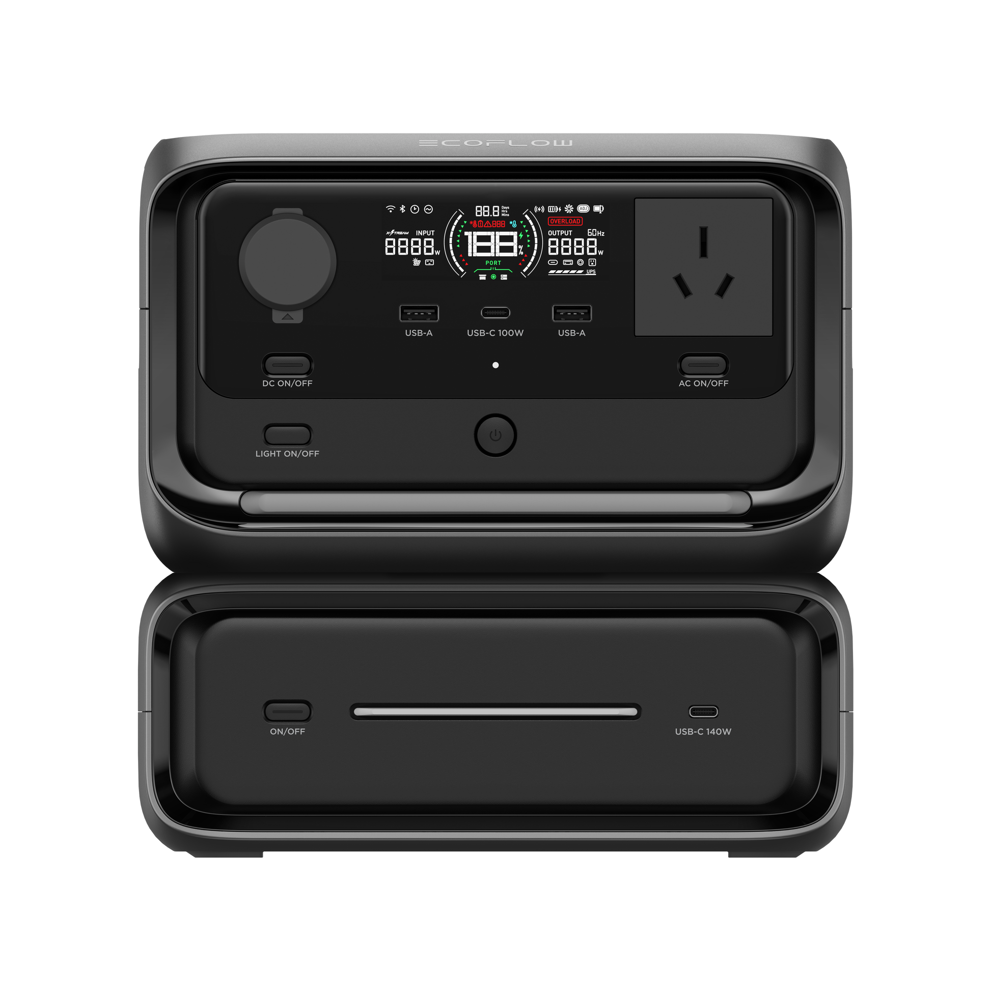 Ecoflow RIVER 3 Max Portable Power Station | 600W | 572Wh