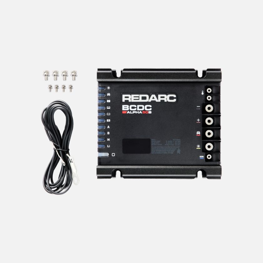 BCDC Alpha 50A DC Battery Charger | REDARC