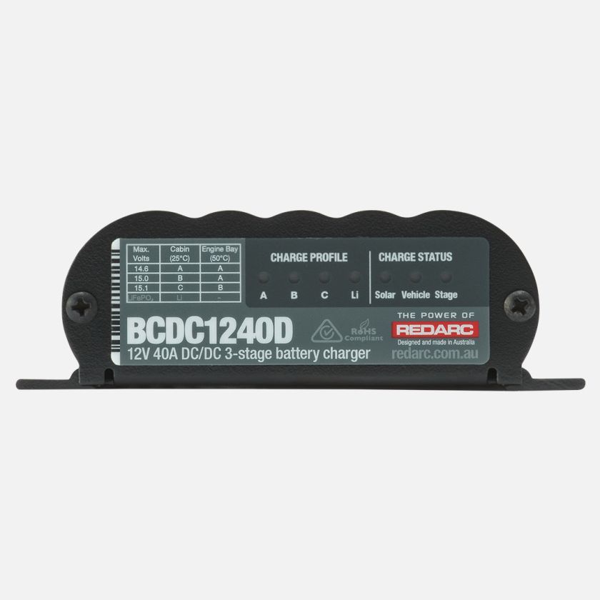 Dual Input 40A In-vehicle DC Battery Charger