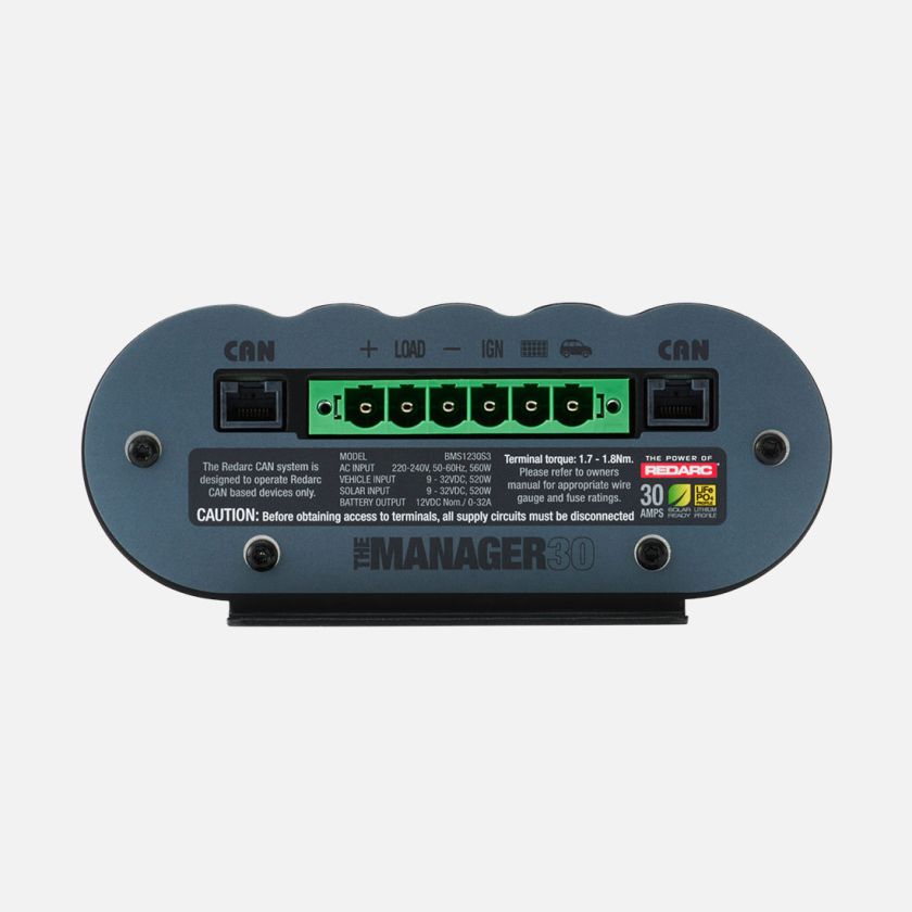 The Manager30 Battery Management System with RedVision Pro Display | REDARC