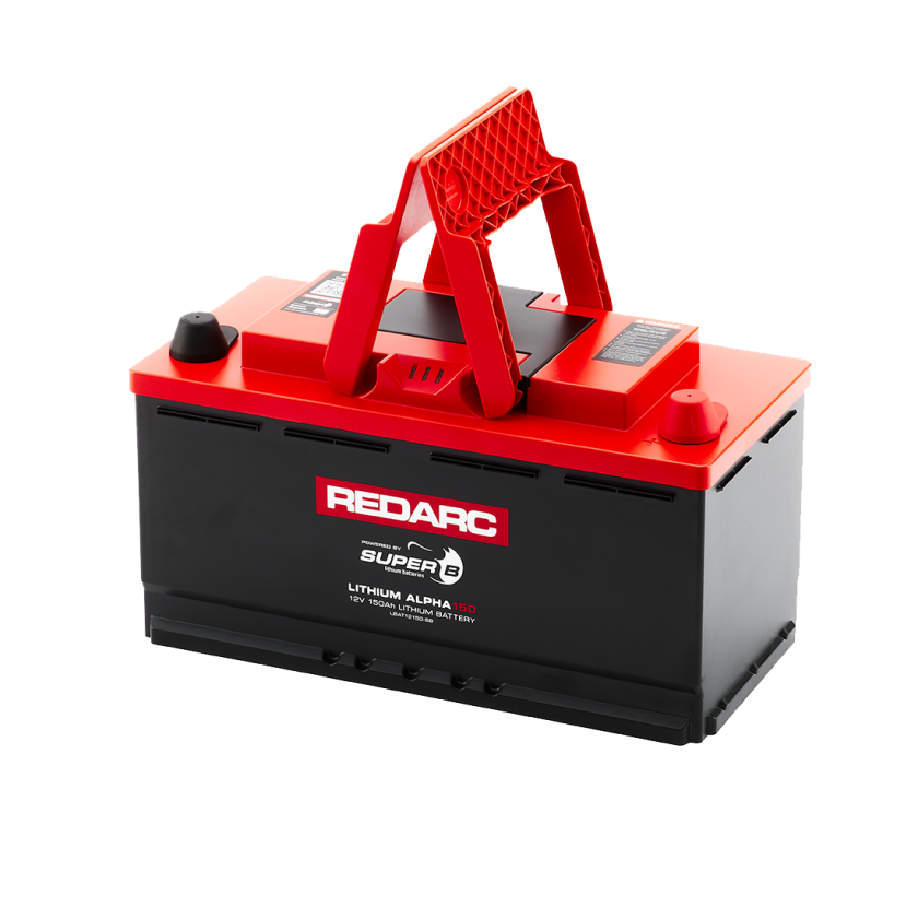 Alpha150 12V 150Ah Lithium Battery- REDARC