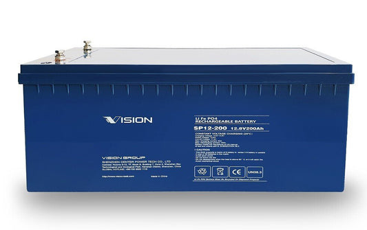 Vision 12v 200ah Lithium Battery
